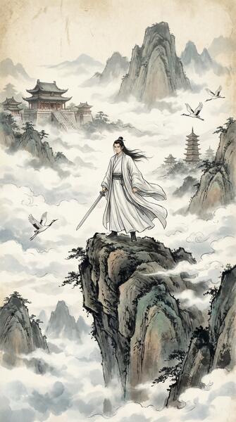 《剑指苍穹》高清武侠动漫视频海报